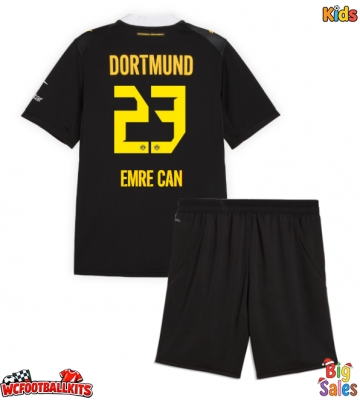 Borussia Dortmund Emre Can #23 Replica Away Stadium Kit for Kids 2026-27 Short Sleeve (+ pants)